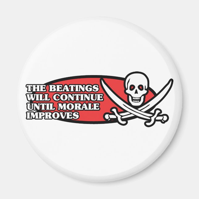 Imã Os Beatings Continuarão Até Que Morale Melhore (Frente)