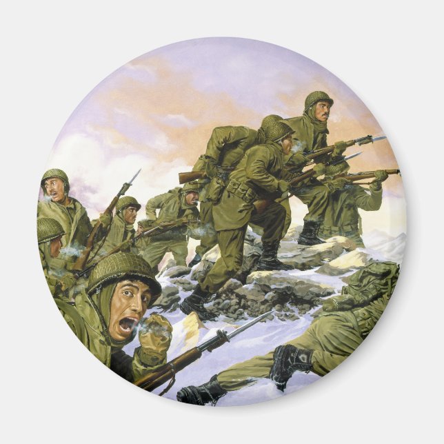 Imã Os Borinqueneers de Dominic D'Andrea (Frente)