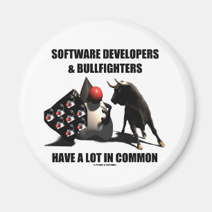 Imã Os Bullqueters De Desenvolvedores De Software Têm 