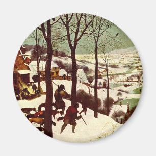 Imã Os caçadores na neve - 1565