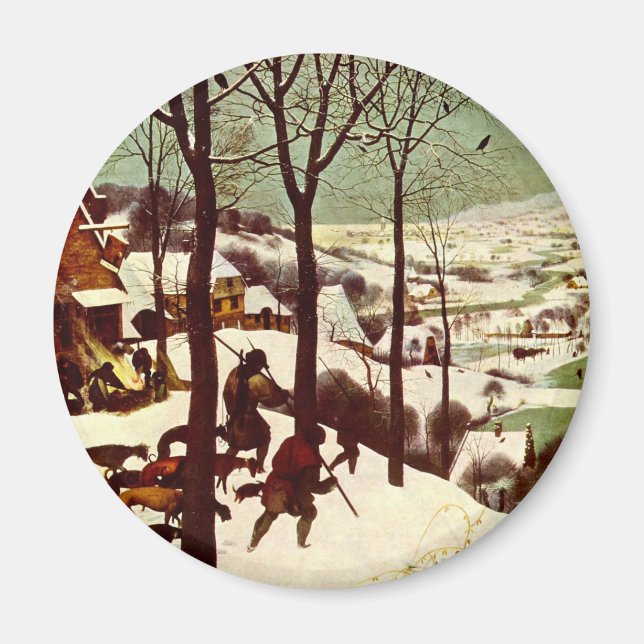 Imã Os Caçadores na Neve - 1565 (Frente)
