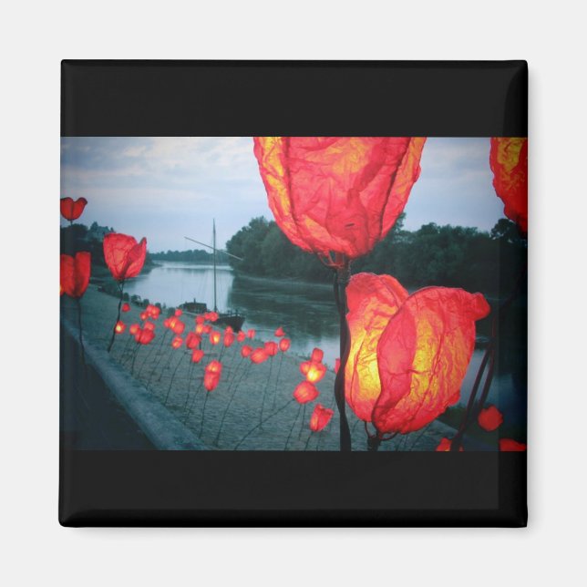 Imã “Os cais, a noite " (Frente)