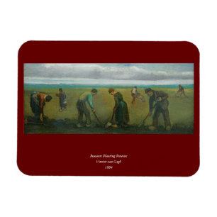 Ímã Os camponeses ou os fazendeiros de Van Gogh que