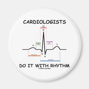 Imã Os cardiologistas fazem-no com ritmo (ECG/EKG)