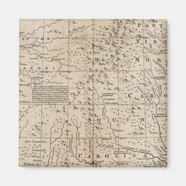 Imã Os Carolinas e a Geórgia (Frente)