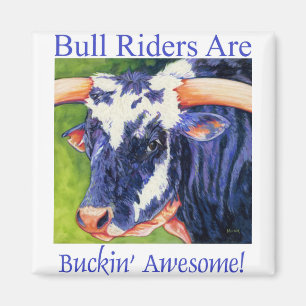 Imã Os cavaleiros de Bull são - ímã de Bull do rode