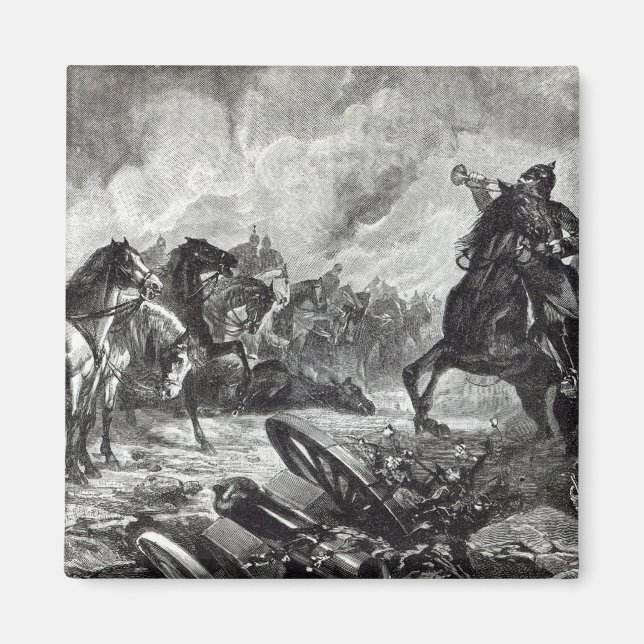 Imã Os cavalos de Gravelotte (Frente)