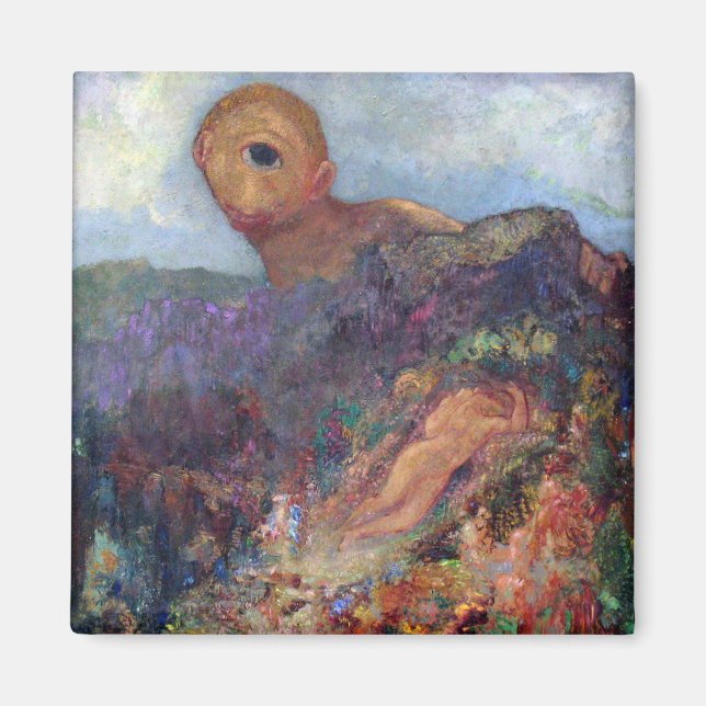 Imã Os Ciclopes, Redon, 1898-1900 (Frente)