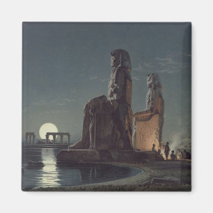 Imã Os Colossi de Memnon, Thebes, um de 24 illustrat
