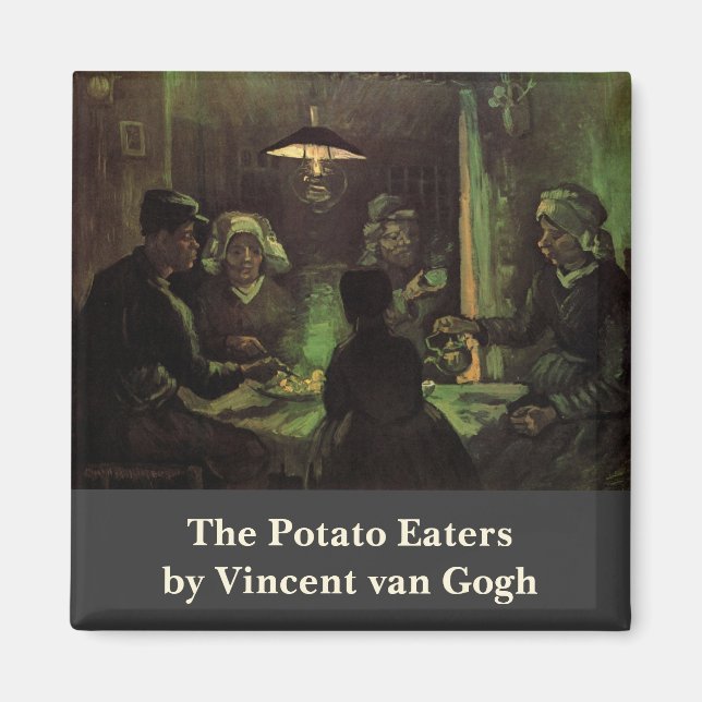 Imã Os Comedores de Batata por Vincent van Gogh (Frente)