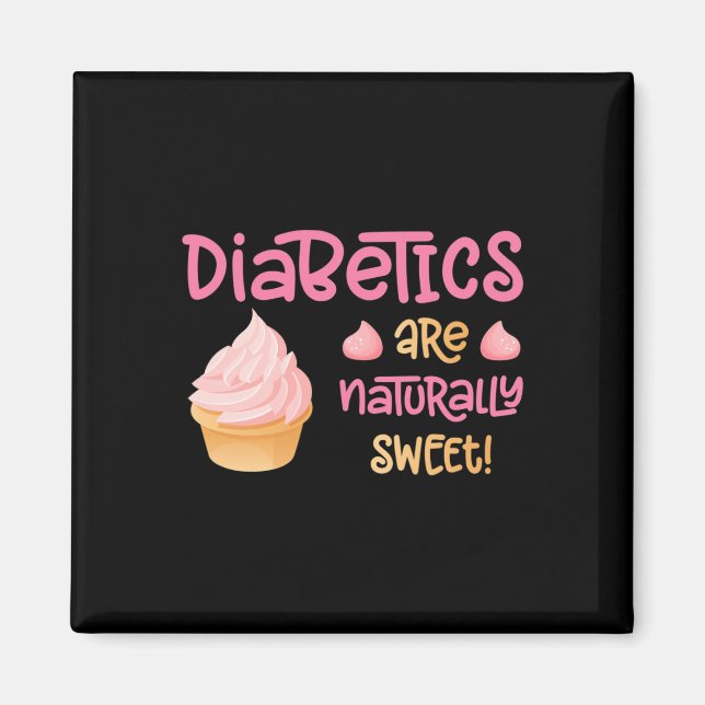Imã Os diabéticos são naturalmente doces (Frente)