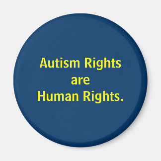 Imã Os direitos autistas são direitos humanos.
