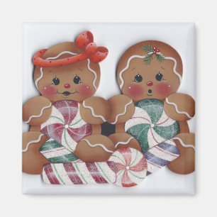 Imã Os doces doces do pão-de-espécie juntam o ímã