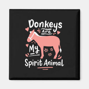 Imã Os Donkeys São O Meu Animal Espirituoso