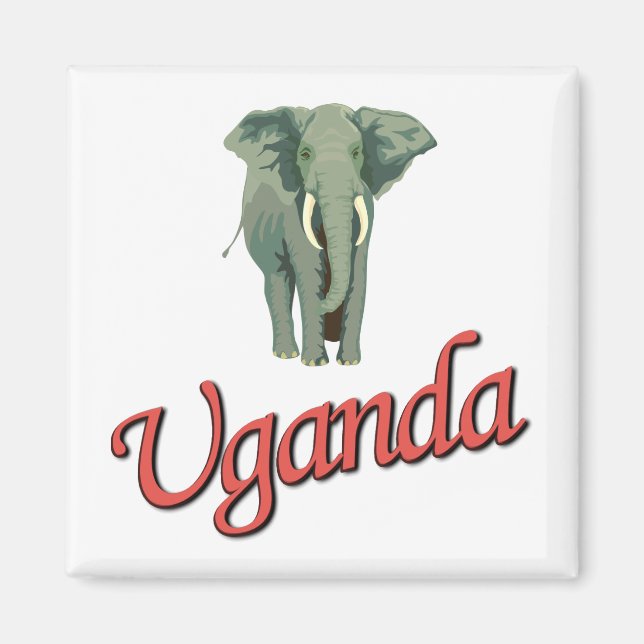 Imã Os Elefantes Africanos (Frente)