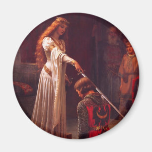 Imã Os elogios por Edmund Blair Leighton