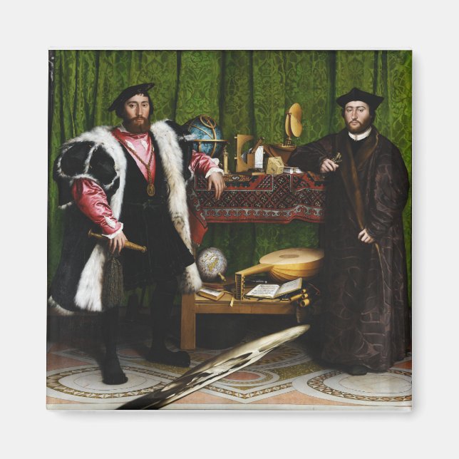 Imã Os embaixadores de Hans Holbein, o jovem (Frente)