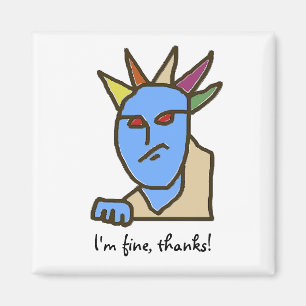 Imã Os ESQUISITOS engraçados irritaram desenhos