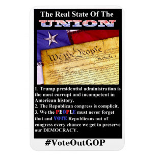 Ímã Os Estados da União reais