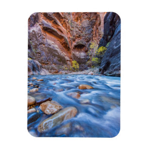 Ímã Os Estreitos Do Rio Virgem No Outono 3