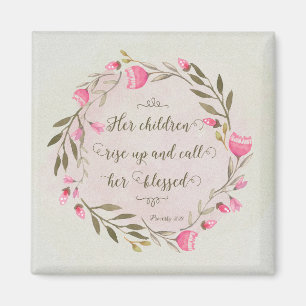 Imã Os Filhos Dela Levantam-Se E Chamam-Lhe Abençoada