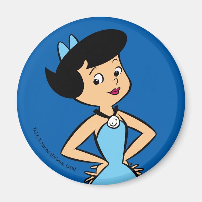 Imã Os Flintstones | Betty Rubble (Frente)