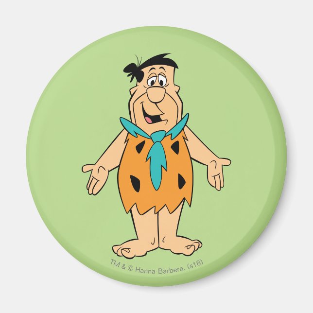 Imã Os Flintstones | Fred Flintstone (Frente)