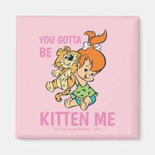 Imã Os Flintstones  Pebolhas e seu Tigre