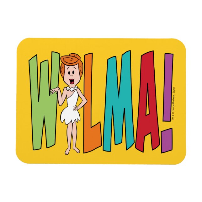 Ímã Os Flintstones | WILMA! (Horizontal)