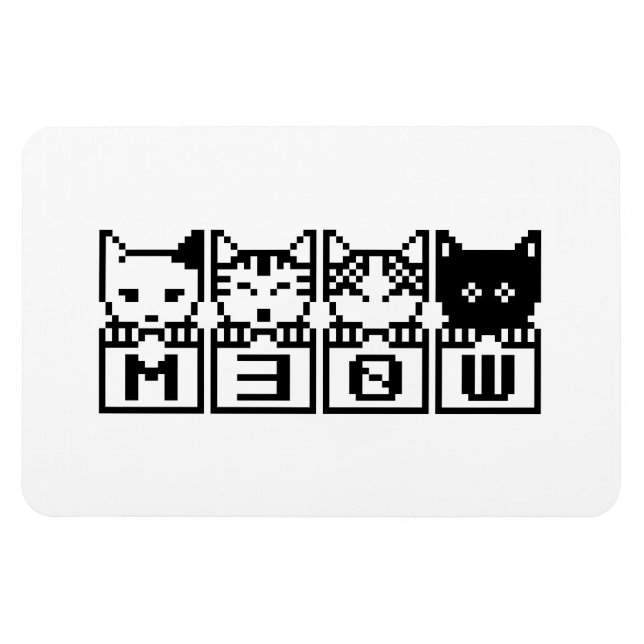 ÍMÃ OS GATOS DE 8 BITS M30W (Horizontal)