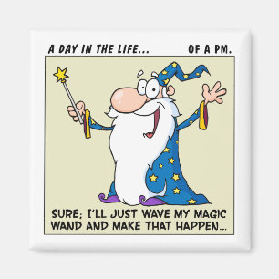 Imã Os Gerentes De Projetos Têm Poderes Mágicos