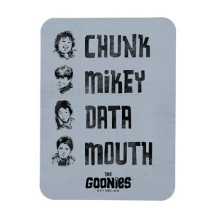 Ímã Os Goonies   Parte, Mikey, Dados, Boca
