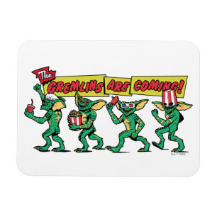 Ímã Os Gremlins Estão Chegando