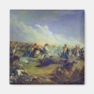 Imã Os hussars da guarda que atacam perto de Varsóvia