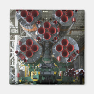 Imã Os impulsionadores da nave espacial de Soyuz