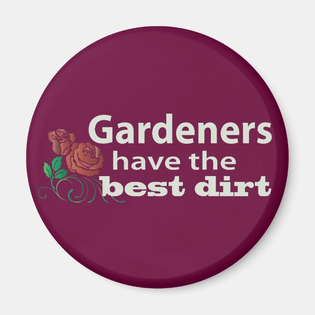 Imã Os jardineiros têm a melhor saia! (Frente)