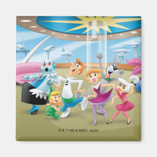 Imã Os Jetsons Festa de dança familiar