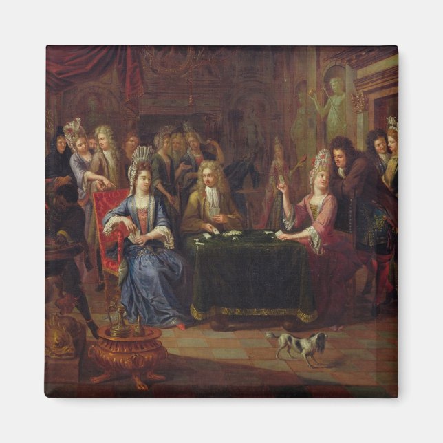 Imã Os Jogadores De Cartão, 1699 (Frente)
