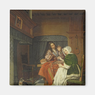 Imã Os jogadores de xadrez, c.1670