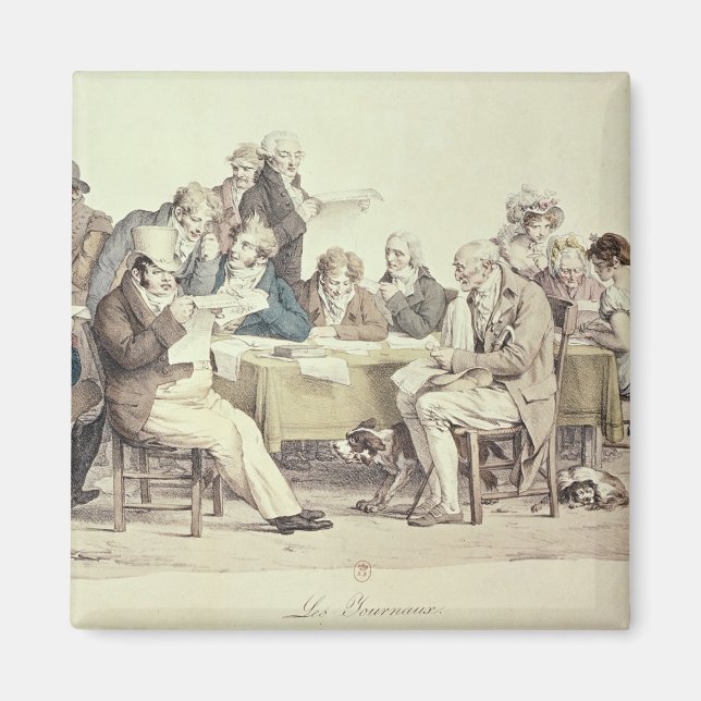 Imã Os jornais (Frente)