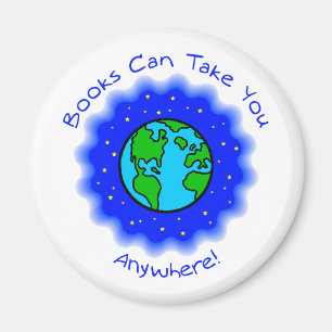 Imã Os livros podem tomar-lhe ímãs, 2 formas, 4