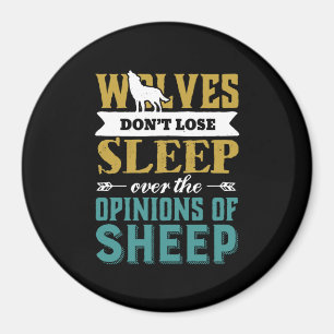 Imã Os lobos não perdem o sono sobre a opinião dos