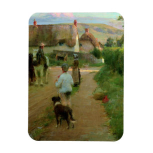Ímã Os Loiterers, 1888 (óleo em canvas)