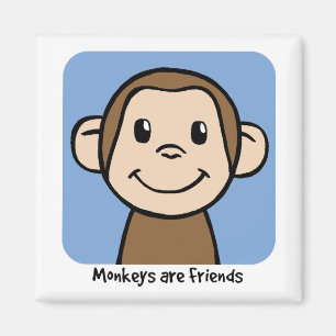 Imã Os macacos são amigos