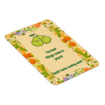 Os Melhores Produtos Vêm em Peras Anúncio