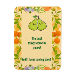 Ímã Os Melhores Produtos Vêm em Peras Anúncio