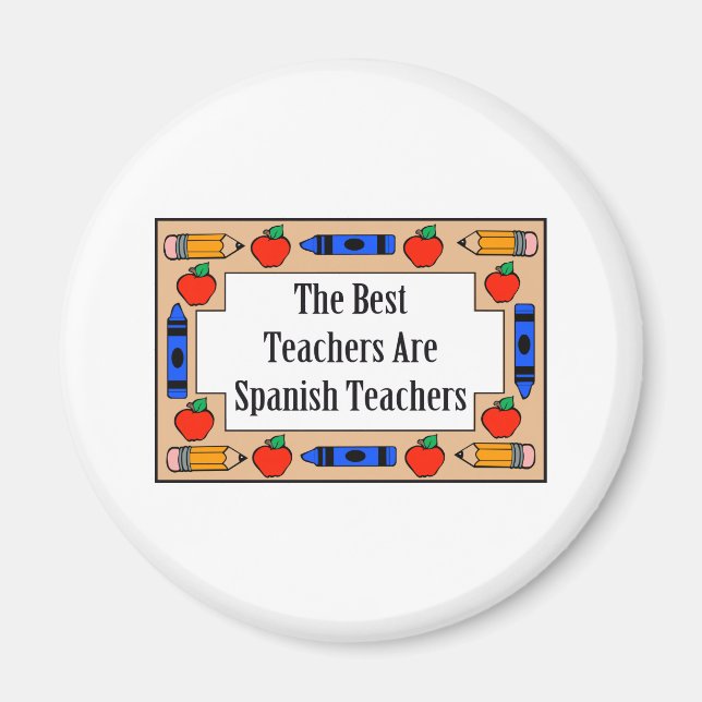 Imã Os melhores professores são professores espanhóis (Frente)