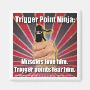 Imã Os Músculos Ninja ® Do Trigger Amo-Lo