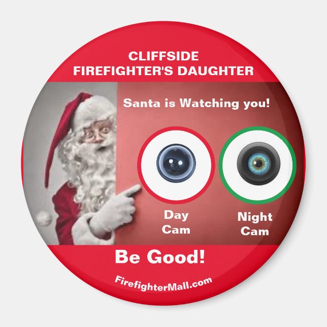 Imã Os Papais noeis FILHAS DO CLIFFSIDE FIREFIGHTER es (Frente)