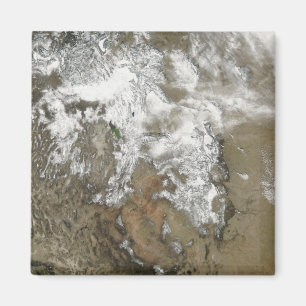 Imã Os picos altos das montanhas rochosas